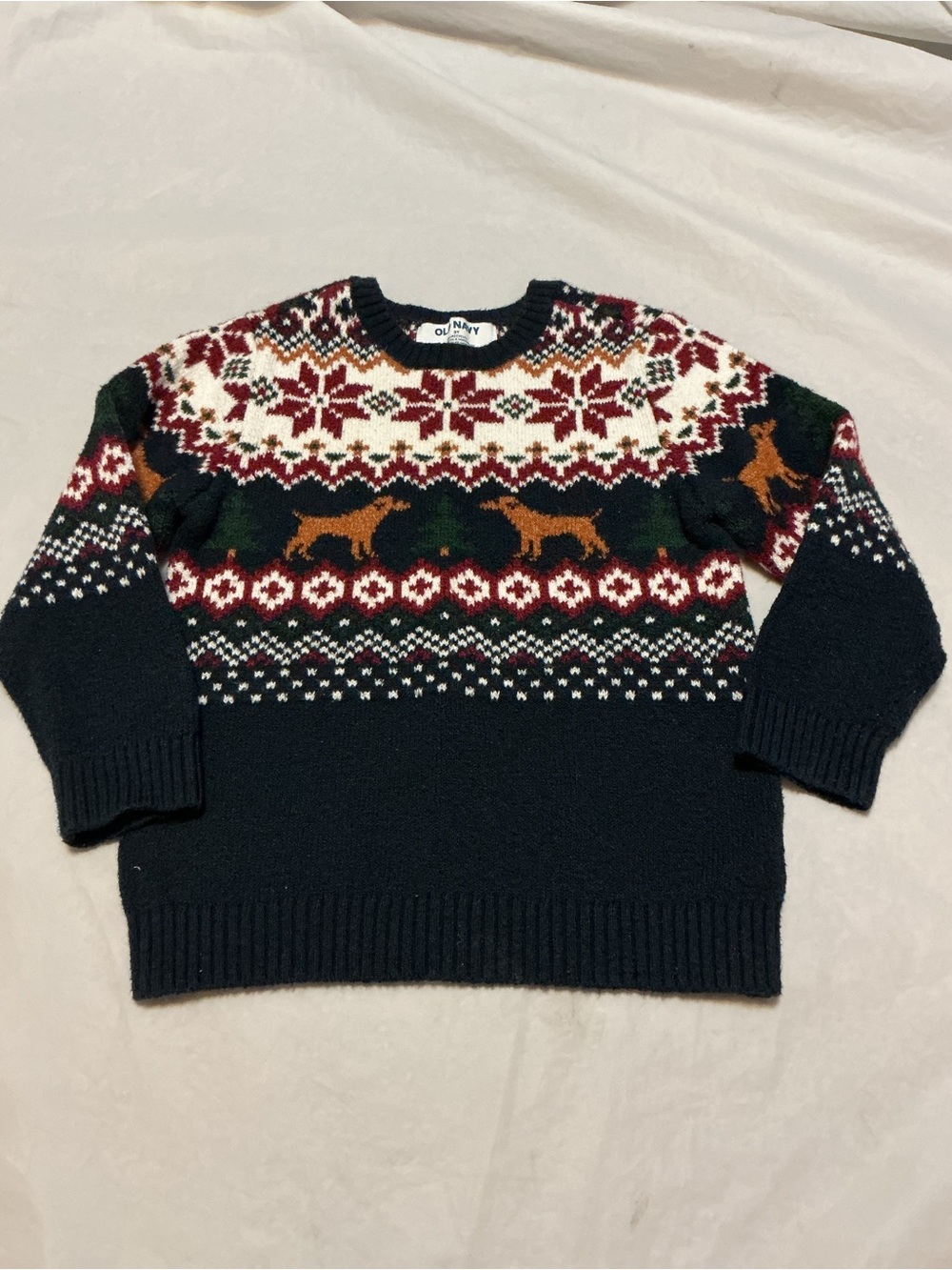 Old Navy boys 3T dog sweater